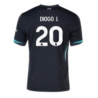 Camisa de Futebol Liverpool Diogo Jota #20 Equipamento Secundário 2024-25 Manga Curta